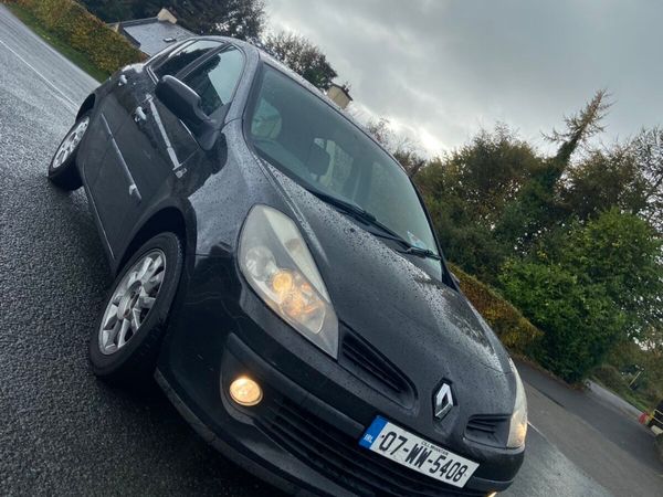 Renault Clio Hatchback, Petrol, 2007, Black