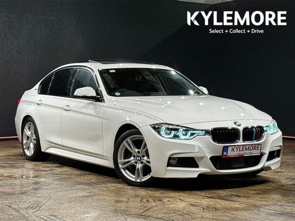BMW 3-Series Saloon, Petrol Plug-in Hybrid, 2016, White