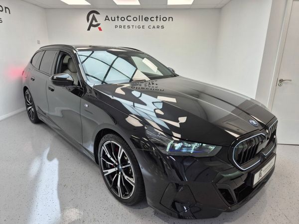 BMW 5-Series Estate, Petrol Plug-in Hybrid, 2025, Black