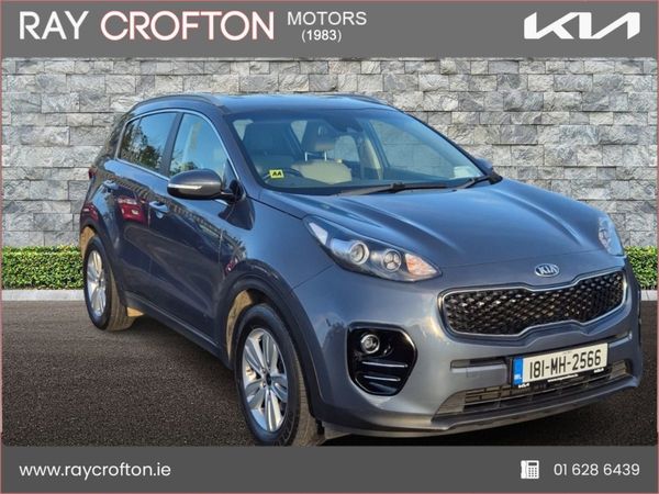 Kia Sportage SUV, Diesel, 2018, Blue