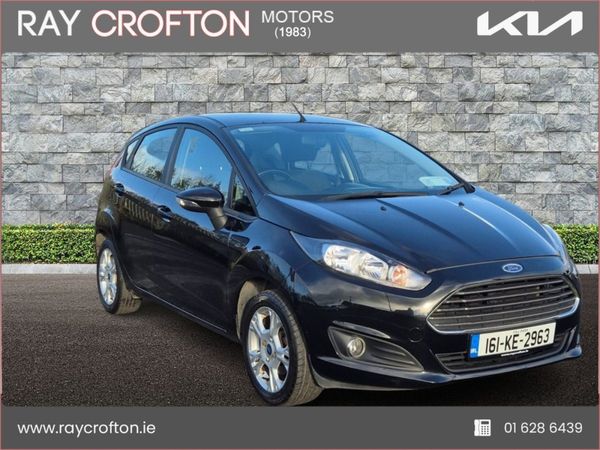 Ford Fiesta Hatchback, Petrol, 2016, Black