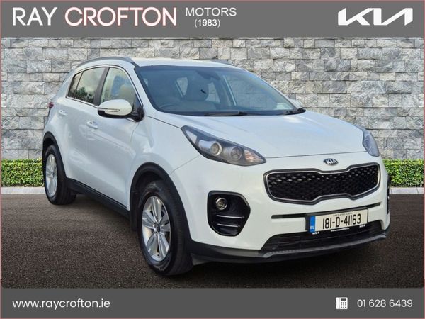 Kia Sportage SUV, Diesel, 2018, White