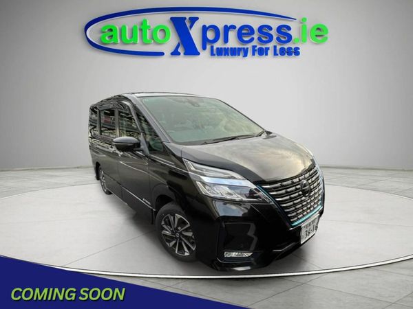 Nissan Serena MPV, Petrol Hybrid, 2020, Black