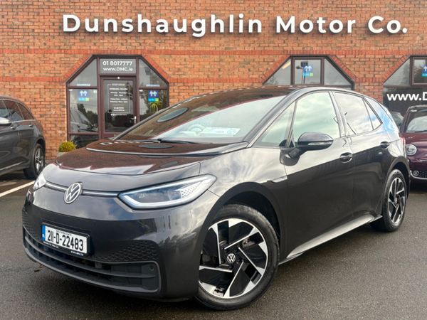 Volkswagen ID.3 Hatchback, Electric, 2021, Grey