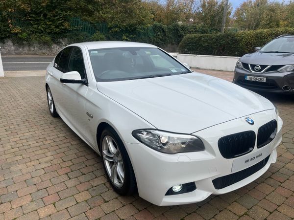 BMW 5-Series Saloon, Diesel, 2016, White