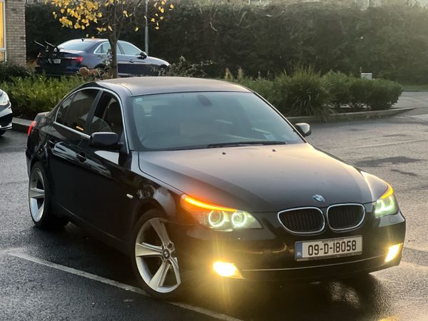 BMW 5-Series Saloon, Diesel, 2009, Black