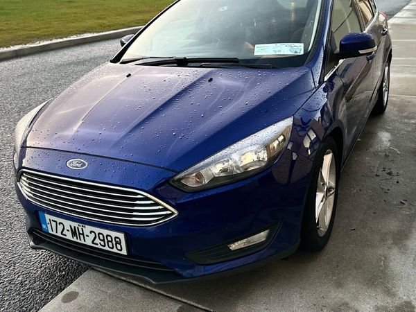 Ford Focus Hatchback, Petrol, 2017, Blue