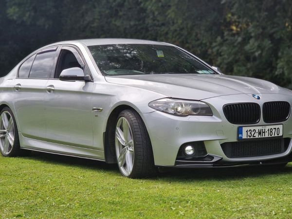 BMW 5-Series Saloon, Diesel, 2013, Silver