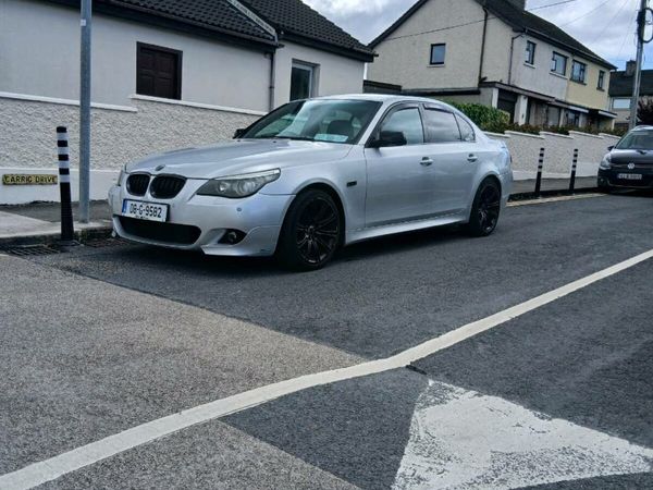 BMW 5-Series Saloon, Diesel, 2008, Silver
