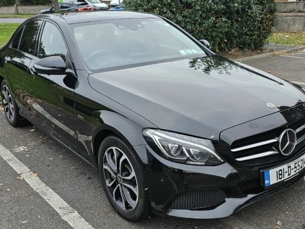 Mercedes-Benz C-Class Saloon, Petrol Plug-in Hybrid, 2018, Black