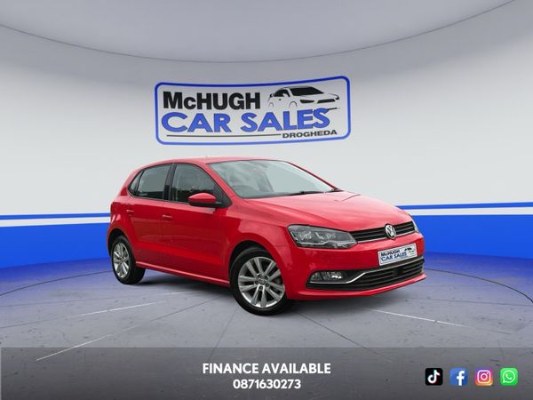 Volkswagen Polo Hatchback, Petrol, 2017, Red
