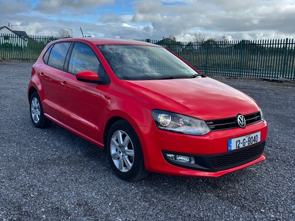 Volkswagen Polo Hatchback, Petrol, 2012, Red