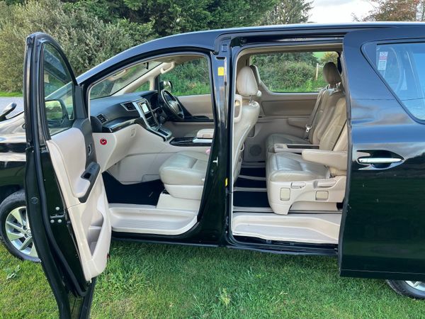 Toyota Vellfire MPV, Petrol Hybrid, 2013, Black