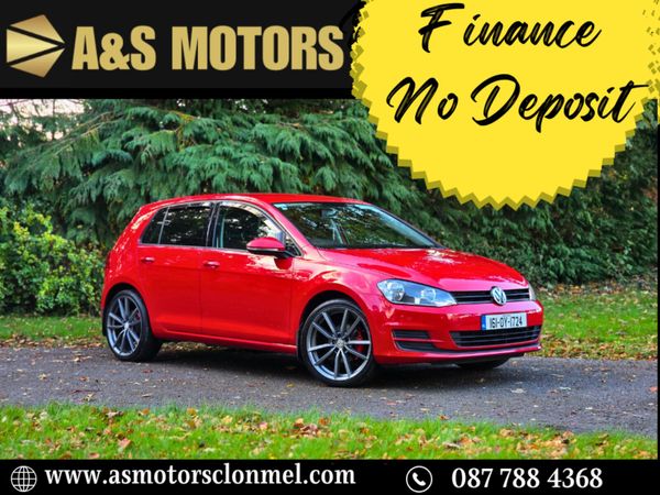 Volkswagen Golf Estate, Petrol, 2016, Red