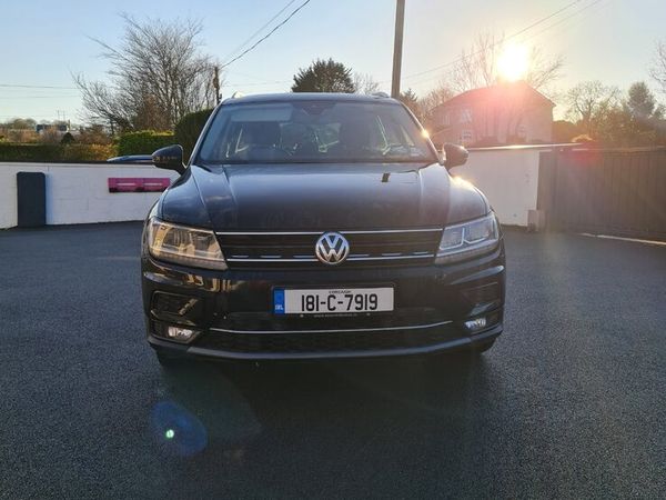 Volkswagen Tiguan SUV, Diesel, 2018, Black
