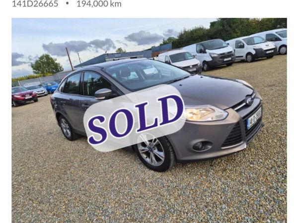 Ford Focus Saloon, Diesel, 2014, Brown