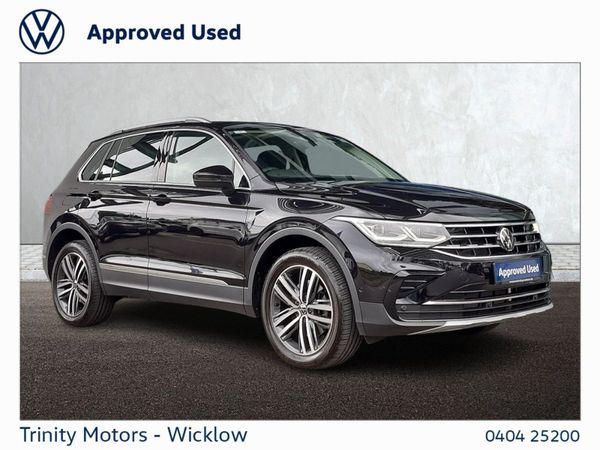 Volkswagen Tiguan SUV, Petrol Plug-in Hybrid, 2024, Black