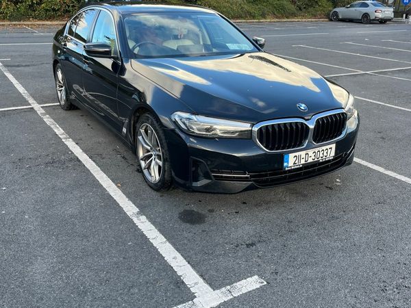 BMW 5-Series Saloon, Diesel, 2021, Black