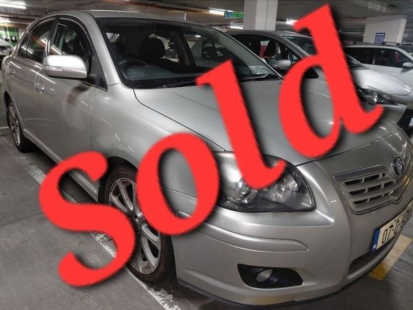 Toyota Avensis Hatchback, Petrol, 2007, Silver