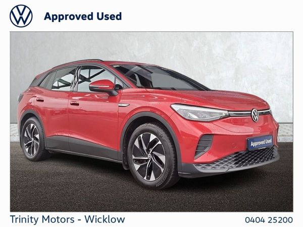 Volkswagen ID.4 SUV, Electric, 2022, Red