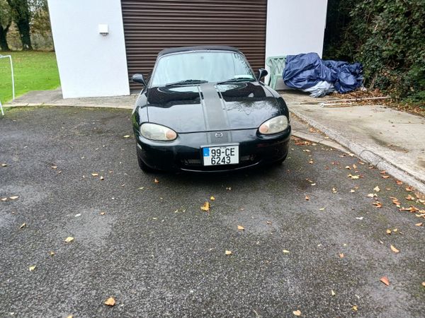 Mazda MX-5 Convertible, Petrol, 1999, Black
