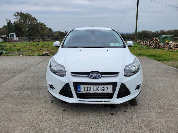 Ford Focus Hatchback, Diesel, 2013, White