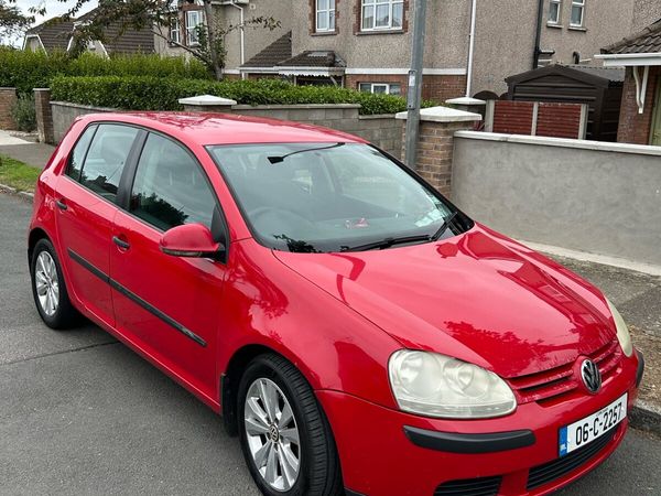 Volkswagen Golf Hatchback, Diesel, 2006, Red