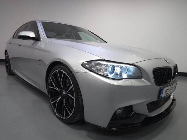 BMW 5-Series Saloon, Diesel, 2015, Silver