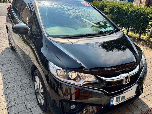 Honda Fit Hatchback, Petrol Hybrid, 2016, Black