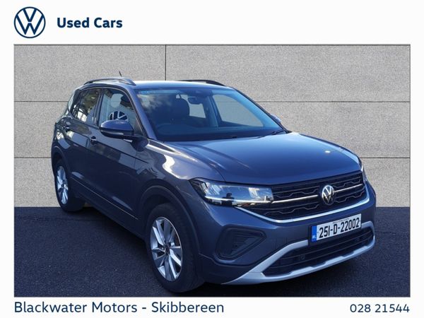 Volkswagen T-Cross SUV, Petrol, 2025, Grey