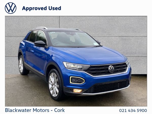 Volkswagen T-Roc Hatchback, Diesel, 2021, Blue