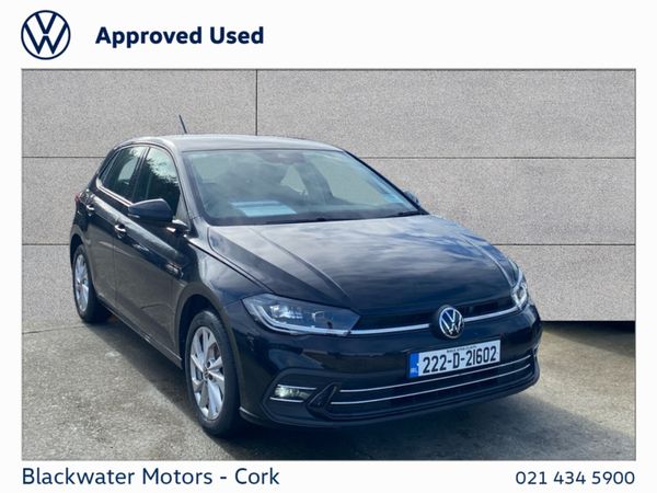 Volkswagen Polo Hatchback, Petrol, 2022, Black
