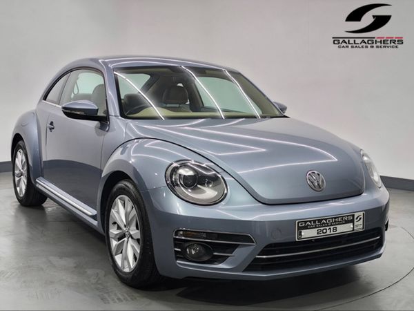 Volkswagen Beetle Hatchback, Petrol, 2018, Blue
