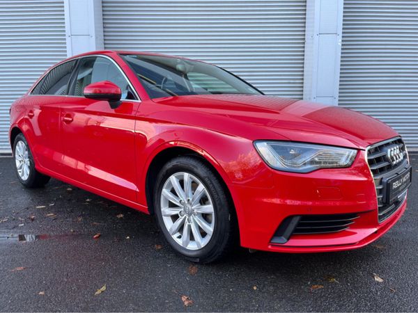 Audi A3 Saloon, Petrol, 2015, Red