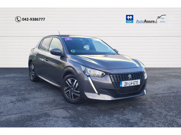 Peugeot 208 Hatchback, Petrol, 2021, Grey