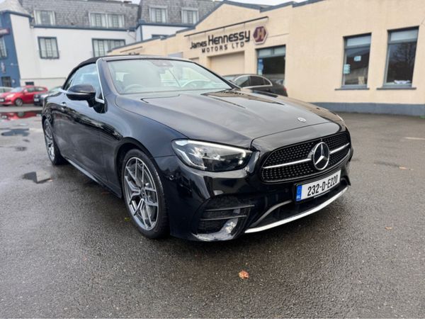 Mercedes-Benz E-Class Convertible, Diesel, 2023, Black