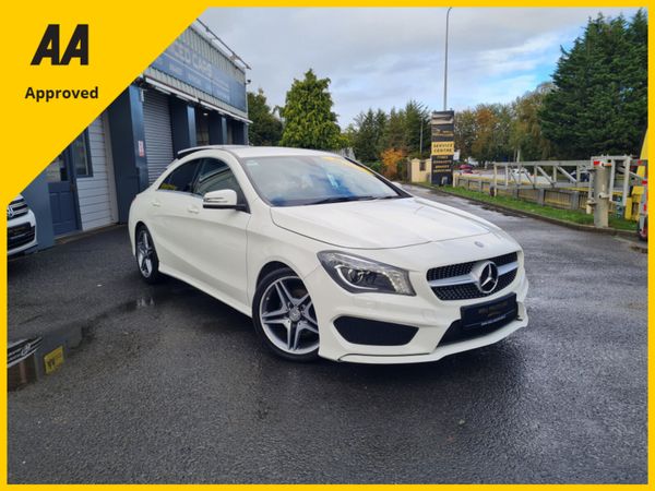 Mercedes-Benz CLA Saloon, Petrol, 2016, White