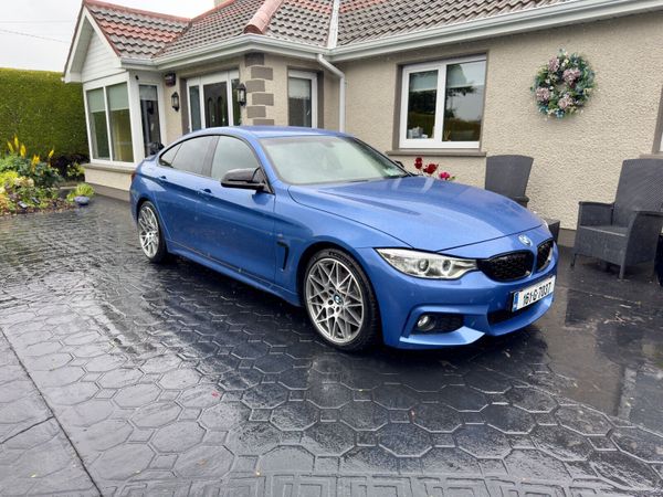 BMW 4-Series Coupe, Petrol, 2016, Blue