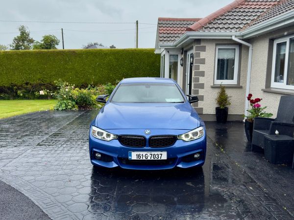 BMW 4-Series Coupe, Petrol, 2016, Blue