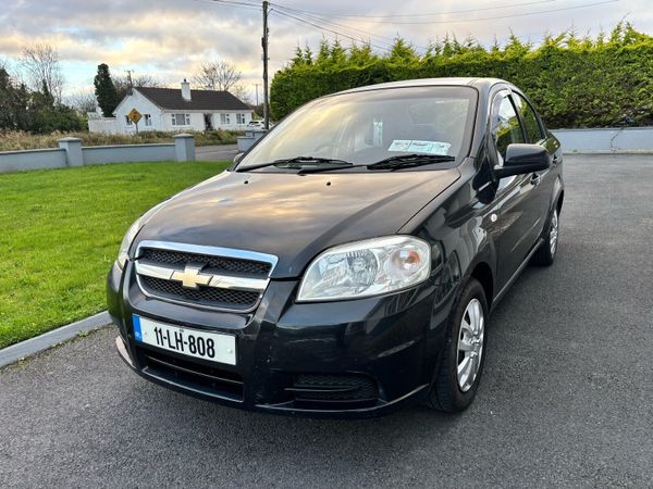 Chevrolet Aveo Saloon, Petrol, 2011, Black