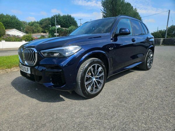 BMW X5 SUV, Petrol Hybrid, 2023, Blue