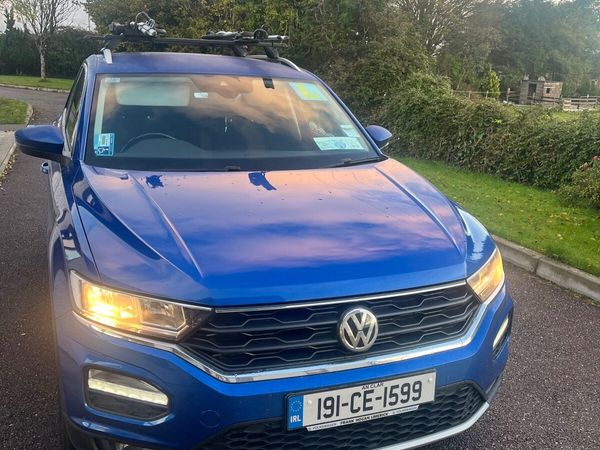 Volkswagen T-Roc SUV, Petrol, 2019, Blue
