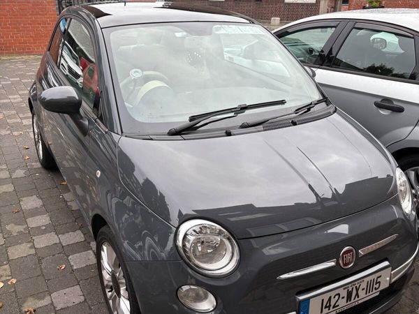 Fiat 500 Hatchback, Petrol, 2014, Grey