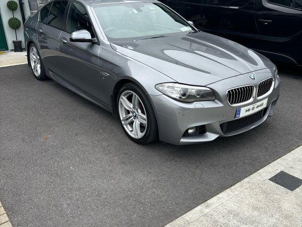 BMW 5-Series Saloon, Diesel, 2014, Grey