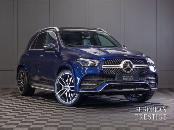 Mercedes-Benz GLE SUV, Diesel Plug-in Hybrid, 2022, Blue