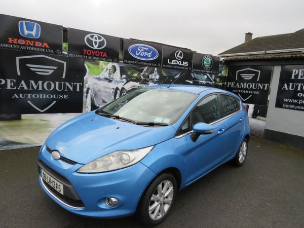 Ford Fiesta Hatchback, Petrol, 2009, Blue