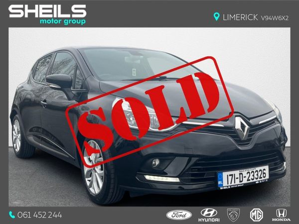 Renault Clio Hatchback, Petrol, 2017, Black