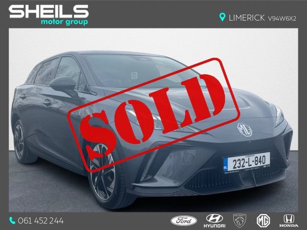 MG MG4 Hatchback, Electric, 2023, Grey