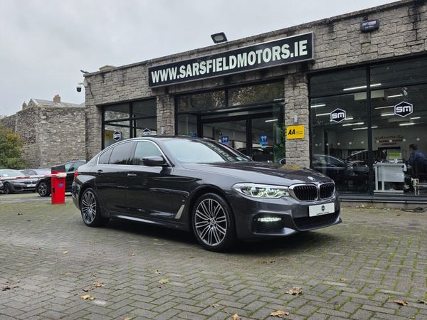 BMW 5-Series Saloon, Petrol Plug-in Hybrid, 2017, Grey