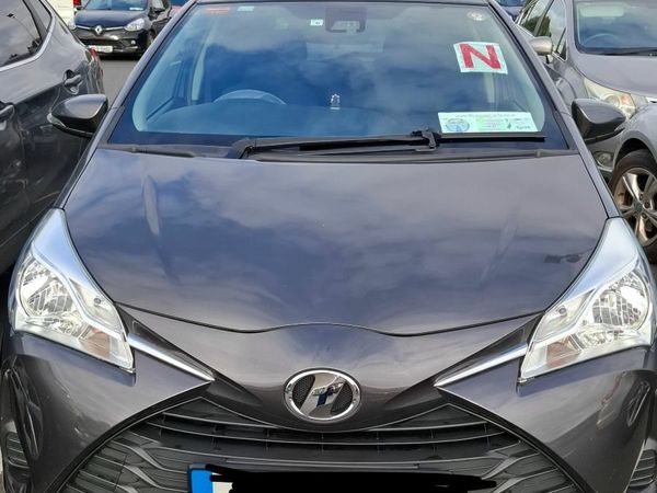 Toyota Vitz Hatchback, Petrol, 2019, Grey